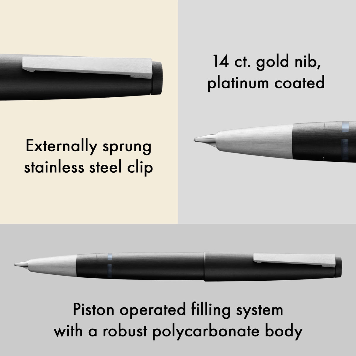 High quality metal dolma kalem - LAMY 2000 | LAMY Shop – LAMY TR High quality metal dolma kalem - LAMY 2000 | LAMY Shop – LAMY TR