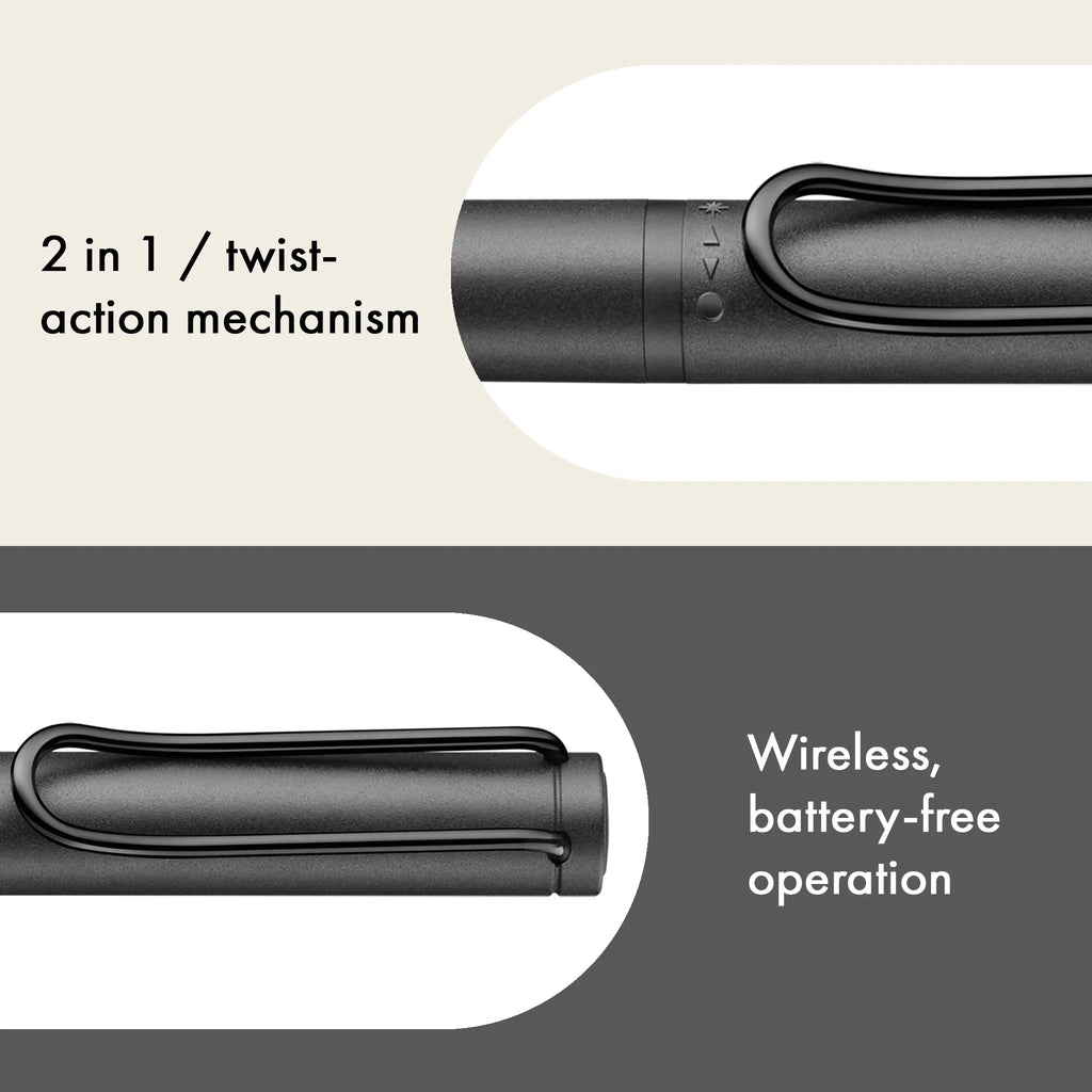 LAMY safari twin pen all black EMR Digital Writing