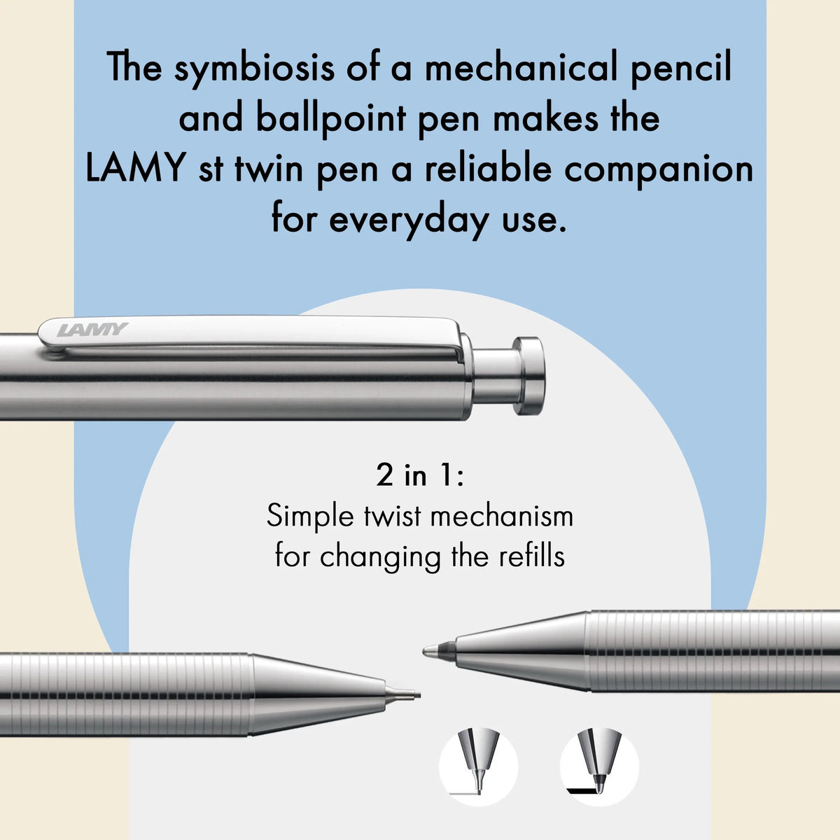 LAMY st twin pen Multisystem Pens