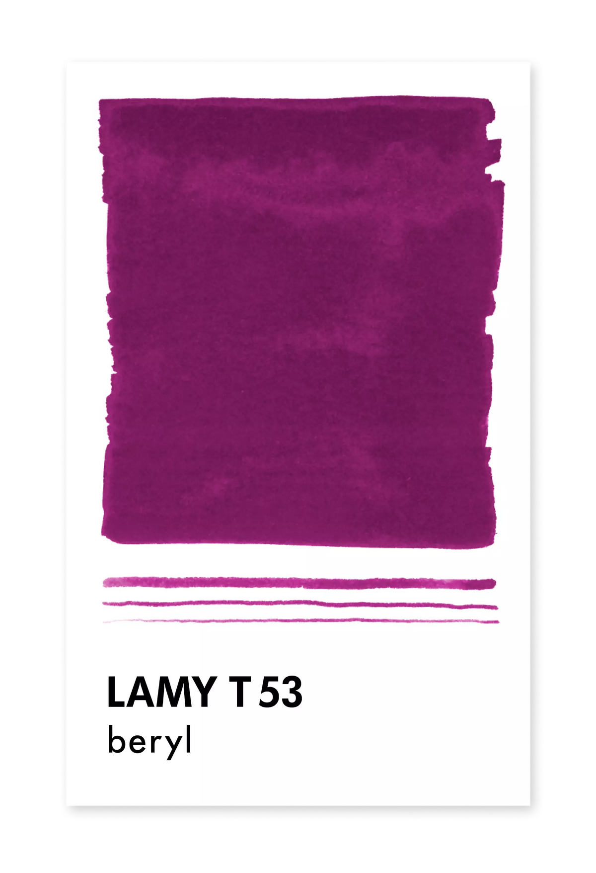 LAMY T 53 crystal ink Ink