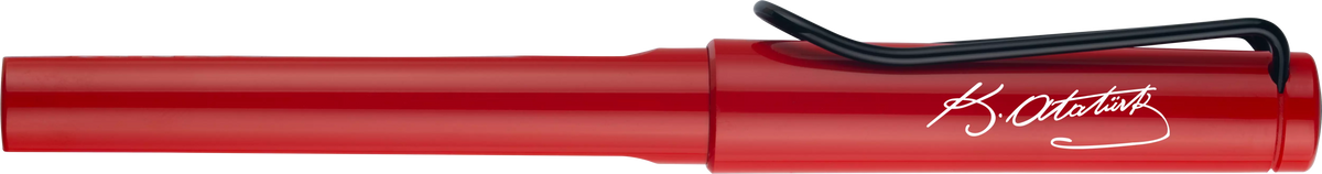 LAMY SAFARI ROLLER KALEM ATATURK IMZALI KIRMIZI